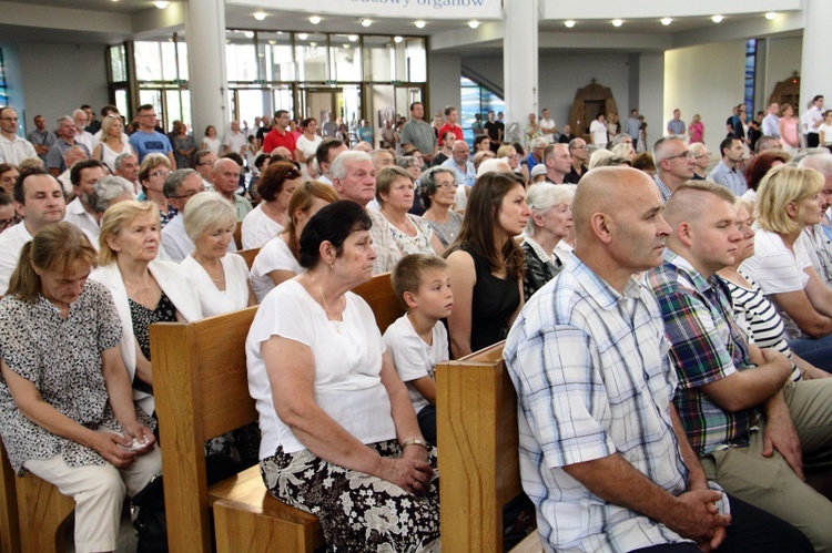 Poświęcenie nowych organów w Łagiewnikach