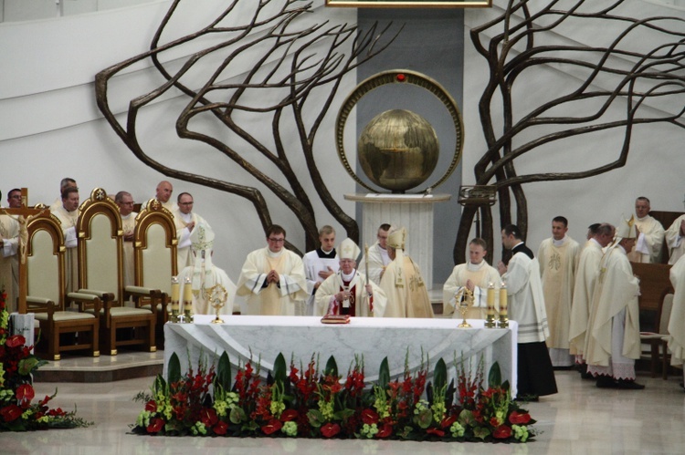 Poświęcenie nowych organów w Łagiewnikach