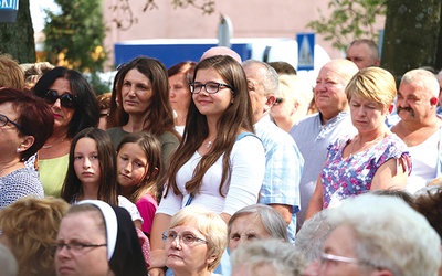 Starsi i młodsi na uroczystościach diecezjalnych, które odbyły się 19 sierpnia.
