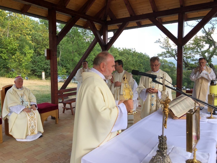 Przekazanie relikwii św. Ojca Pio do Sanktuarium Matki Bożej Fatimskiej w Polanicy-Zdroju