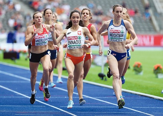 Sofia Ennaoui zdobyła srebrny medal w biegu na 1500 metrów.