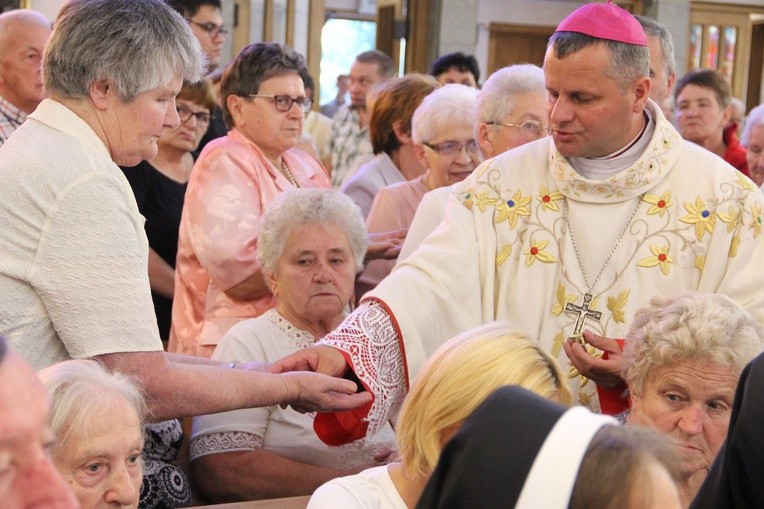 Chorzy i ciepiący u Matki Bożej na Pasierbcu