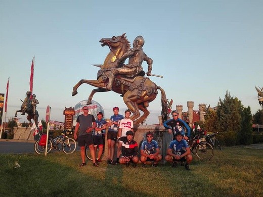 Powrót rowerzystów RW z La Salette i Rzymu