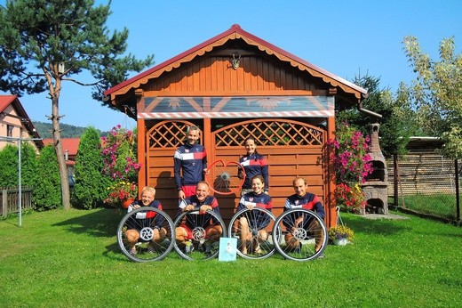 Powrót rowerzystów RW z La Salette i Rzymu