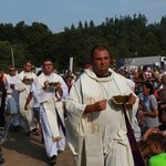 Trzebniów, Msza św. dla części A i B