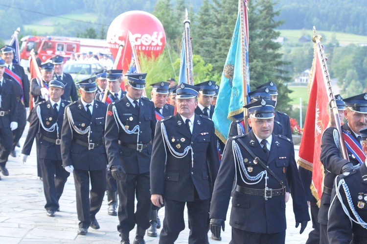 Strażacy u Matki Bożej Pocieszenia