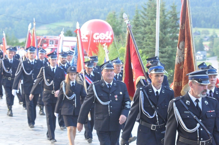 Strażacy u Matki Bożej Pocieszenia