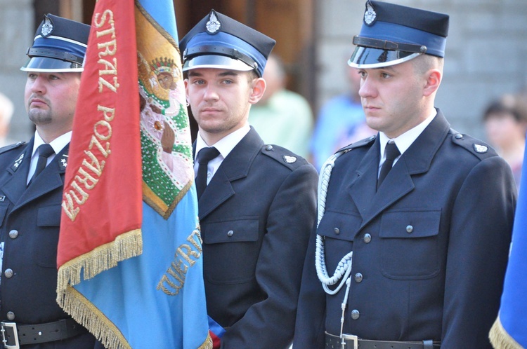 Strażacy u Matki Bożej Pocieszenia