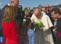 Franciszek już w Dublinie