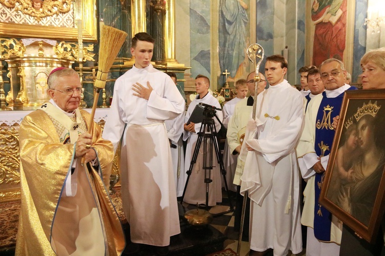 50. rocznica koronacji obrazu Matki Bożej Myślenickiej 