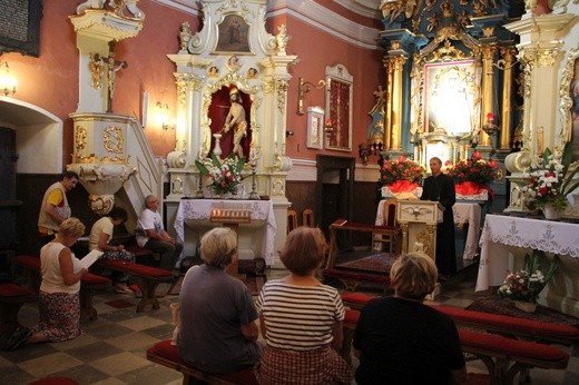 Pielgrzymka rowerowa do Głogowca