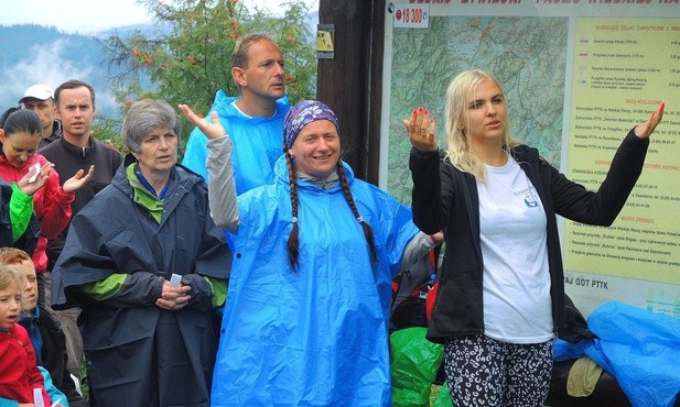 Radość uwielbienia na Wielkiej Raczy