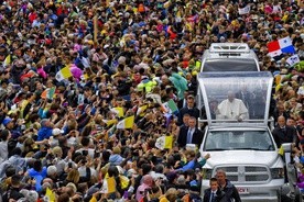 Papież przed mszą kończącą IX Światowe Spotkanie Rodzin