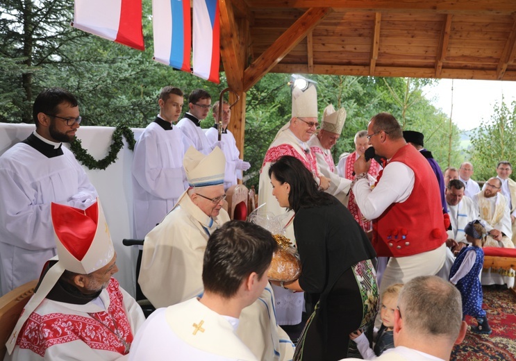 10. modlitwa trzech narodów na Trójstyku w Jaworzynce-Trzycatku - 2018