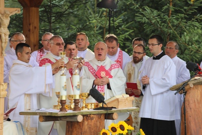 10. modlitwa trzech narodów na Trójstyku w Jaworzynce-Trzycatku - 2018