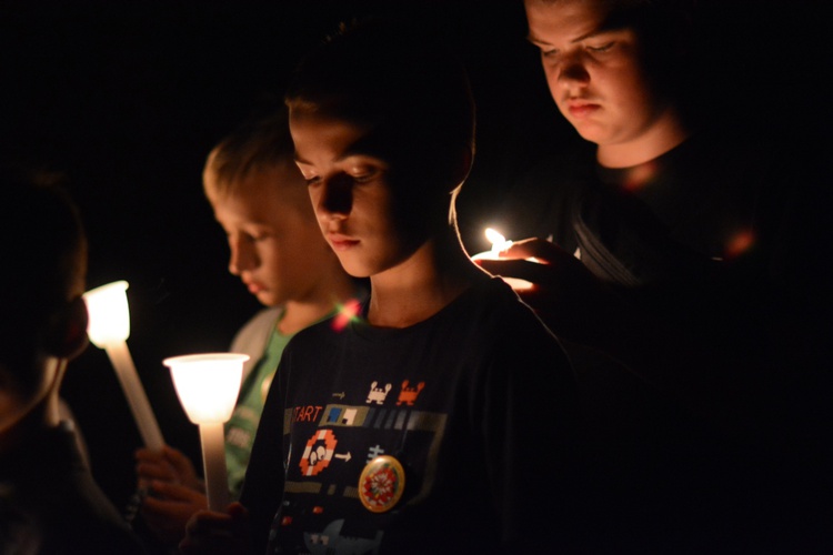 Ministranci i lektorzy na Górze św. Anny