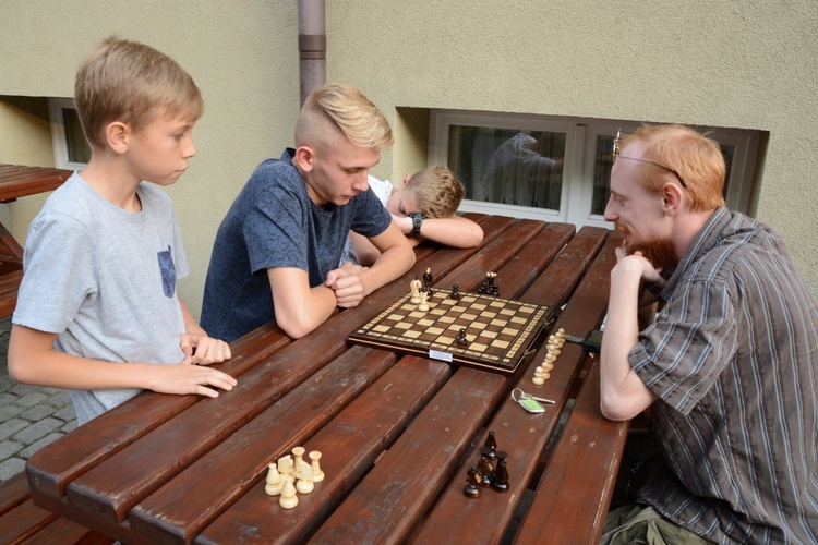 Ministranci i lektorzy na Górze św. Anny