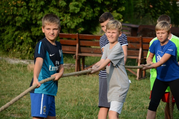 Ministranci i lektorzy na Górze św. Anny