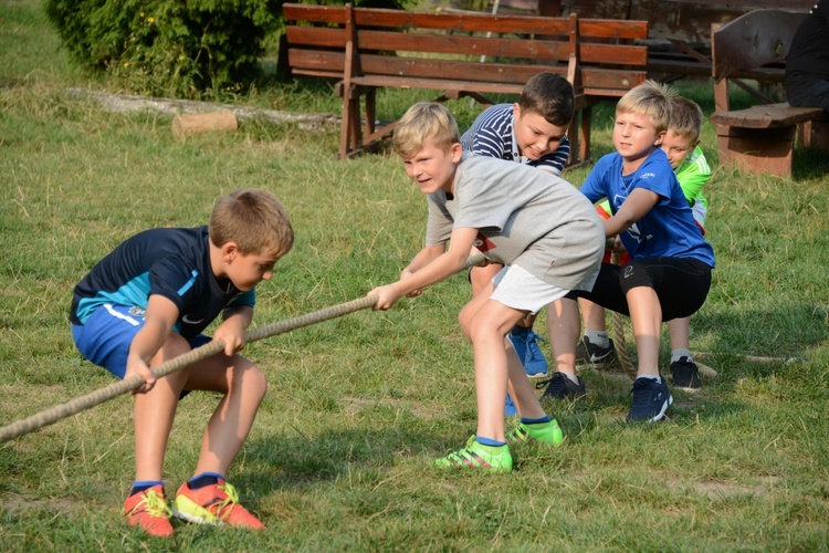 Ministranci i lektorzy na Górze św. Anny