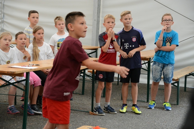 Ministranci i lektorzy na Górze św. Anny