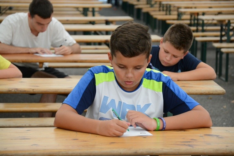 Ministranci i lektorzy na Górze św. Anny