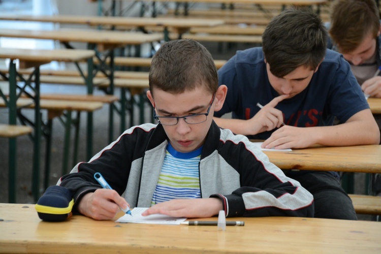 Ministranci i lektorzy na Górze św. Anny