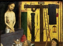 Simon MarmionMsza świętego Grzegorza olej i złoto na desce, ok. 1460–1465Galeria Sztuki Ontario, Toronto