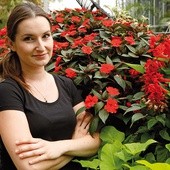 Pasją Barbary Chronowskiej-Cholewy jest uprawa jadalnych roślin na balkonie.
