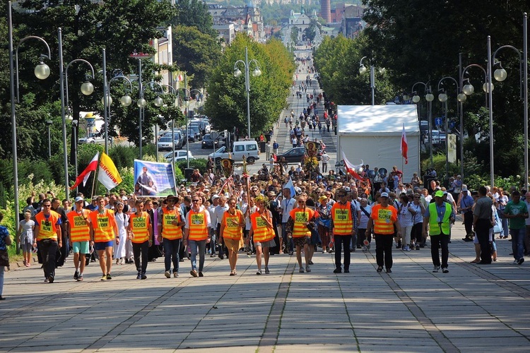 Powitanie 407. Pielgrzymki Żywieckiej na Jasnej Górze – 2018