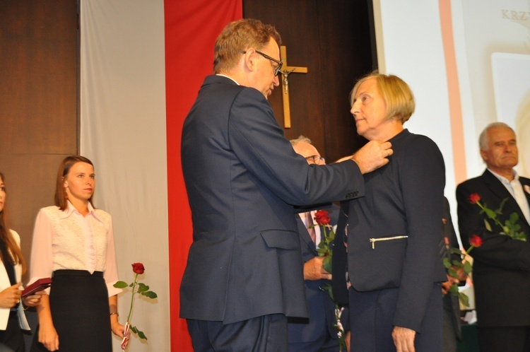 Odznaczeni bohaterowie "Solidarności"