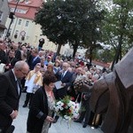 Poświęcenie pomnika patrona Zielonej Góry