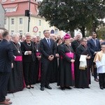 Poświęcenie pomnika patrona Zielonej Góry