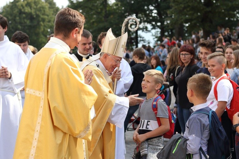 Błogosławieństwo animatorów w Kalwarii Zebrzydowskiej
