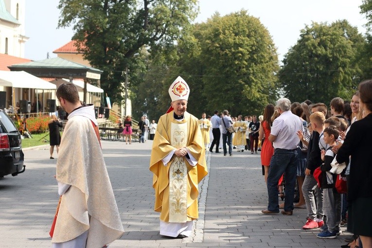 Błogosławieństwo animatorów w Kalwarii Zebrzydowskiej