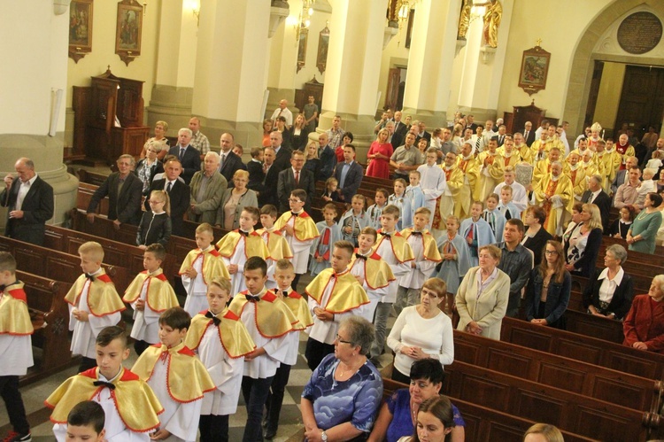 Poświęcenie przedszkola parafialnego w Grybowie