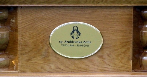 Pogrzeb śp. Zofii Szablewskiej 