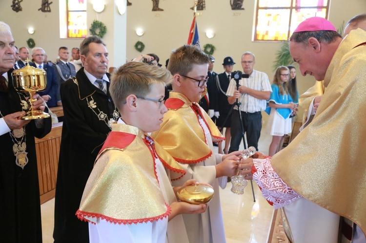 Poświęcenie kościoła w Proszówkach