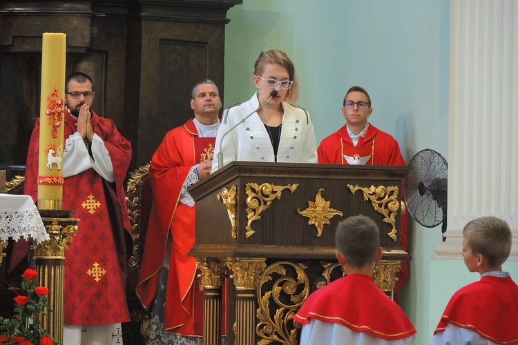 Inauguracja roku szkolnego z bp. Piotrem Gregerem w Cieszynie