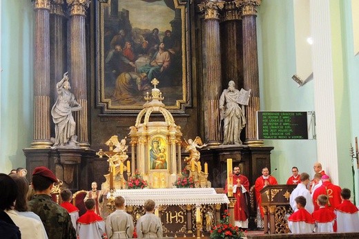 Inauguracja roku szkolnego z bp. Piotrem Gregerem w Cieszynie