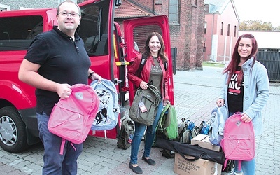 Koszalin, 30 sierpnia. Pracownicy CDKK wyruszają do Wilna, by tam zawierzyć Bogu dzieła charytatywne diecezji.