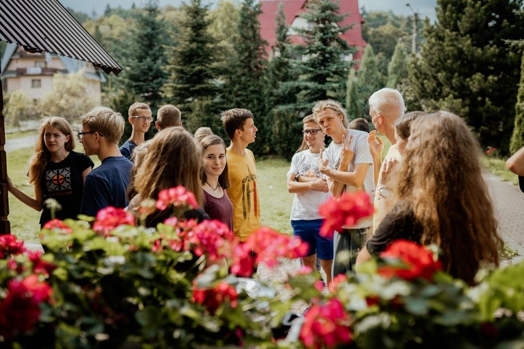 Ze studentami w Tatrach