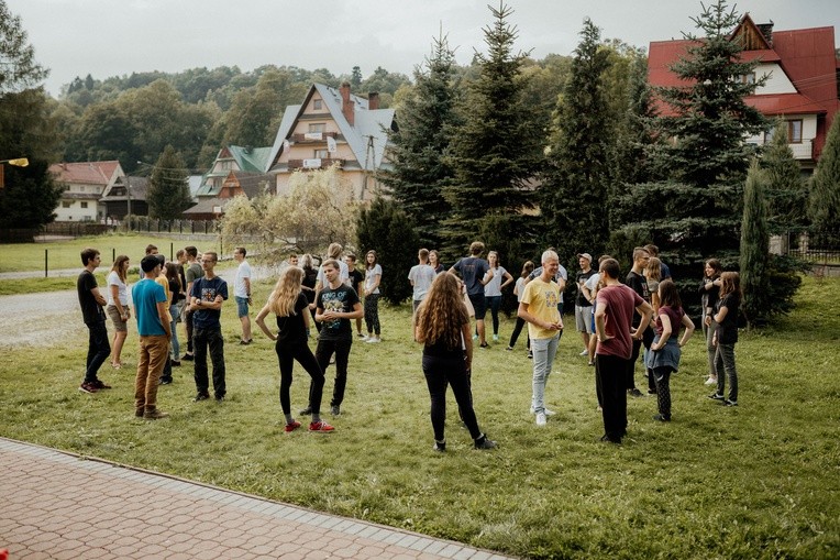 Ze studentami w Tatrach