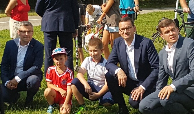 Premier Mateusz Morawiecki w Tychach [ZDJĘCIA]