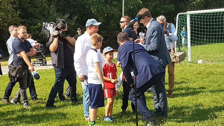 Premier Mateusz Morawiecki w Tychach