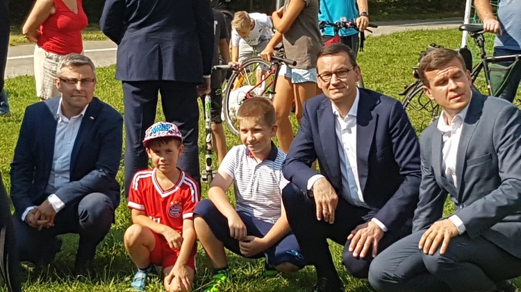 Premier Mateusz Morawiecki w Tychach