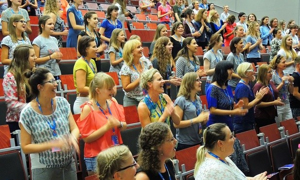 Uczestników dziewiątych warsztatów gości aula ATH