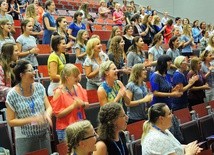 Uczestników dziewiątych warsztatów gości aula ATH