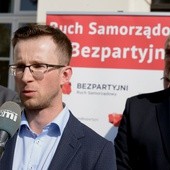 Dominik Hebda ogłasza hasło swej kampanii: "Młodość, bezpartyjność, przyszłość"