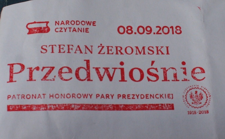 Narodowe Czytanie w Katowicach