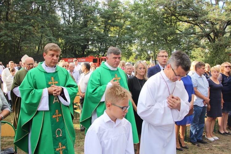 Uroczystość patriotyczna w Starych Budach